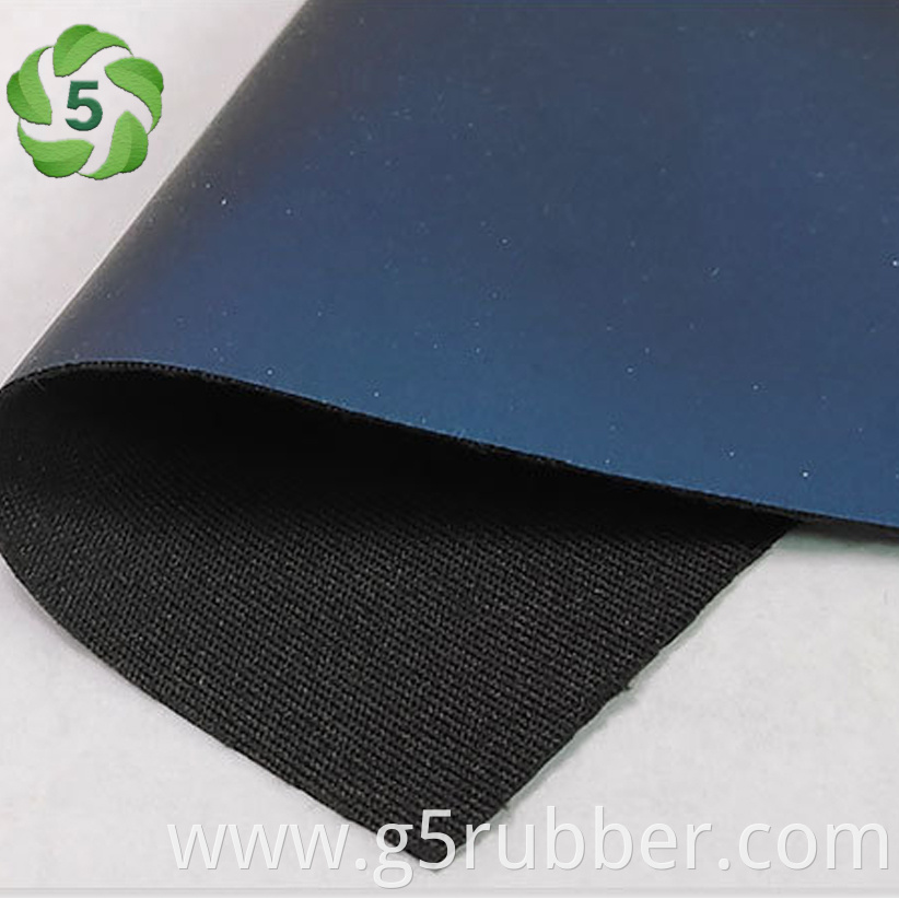 G5 Natural Rubber Blue Pu Coating Sheets